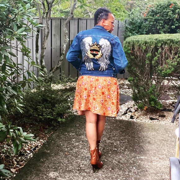 The QUEEN Denim Jacket - Picture 2 of 5